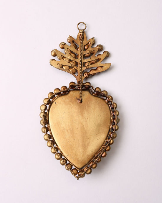 Gold Jewelled Heart Locket