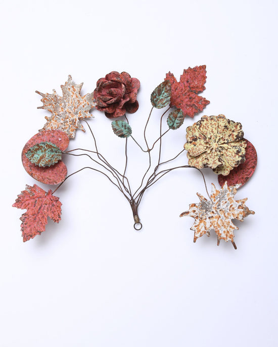 Autumnal leaves decoration