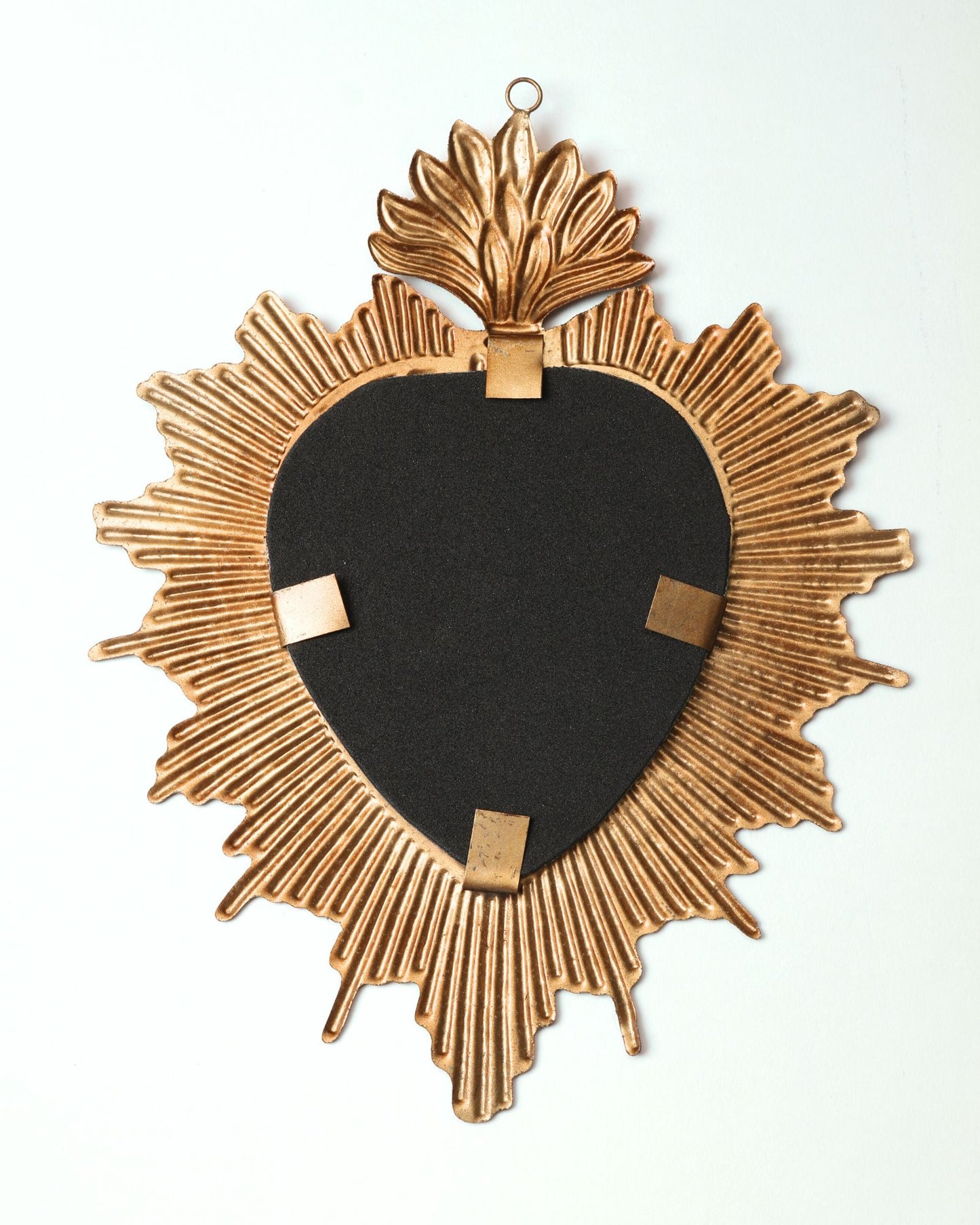 Golden Rays Heart Mirror